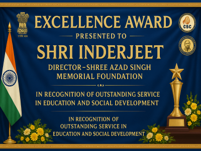 Excellence Awards to Director